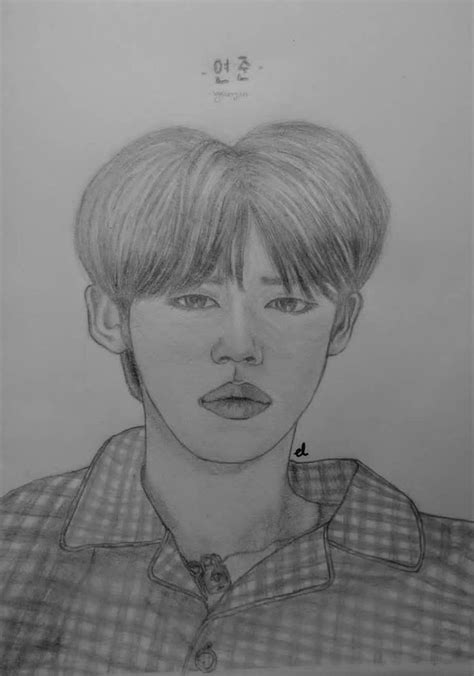 Choi Yeonjun Txt Drawing By Drawwithel Charcoal Art Drawings Male