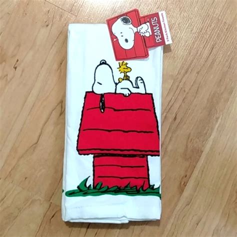 Peanuts Kitchen Peanuts Snoopy Woodstock Kitchen Towels 2 Pack