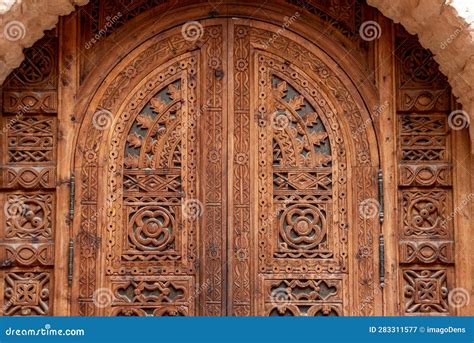 Decoration Details Of A Traditional House In The Rebuilt Medina Of