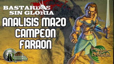 Analisis Mazo Campeon Racial Edicion Faraon De Sergio Tapia Batardos