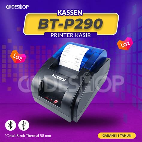 Kassen BTP 290 Printer Thermal Cetak Struk Kasir Lazada Indonesia