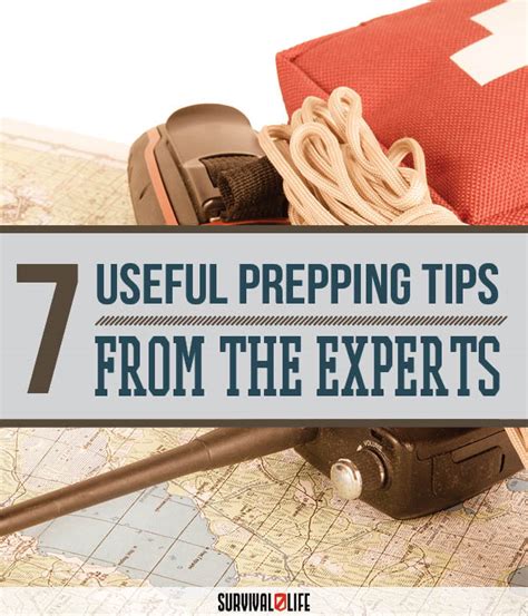 7 Helpful Tips From Seasoned Preppers Survival Skills Sl