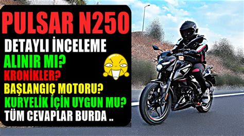 Bajaj Pulsar N Detayli Nceleme Nyargilarinizi Kirmaya Gel Yor