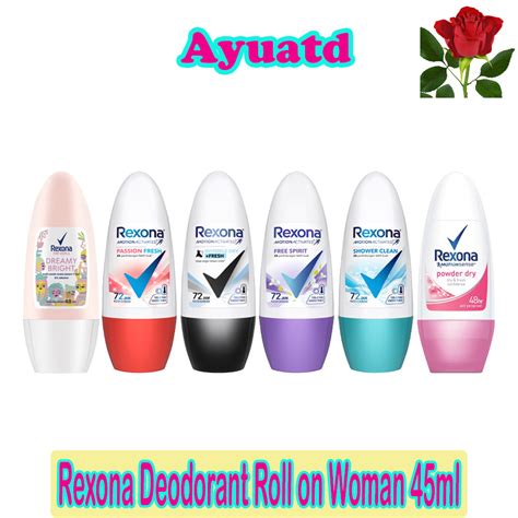 Jual Rexona Women Anti Perspirant Deodorant Roll On 45Ml Shopee Indonesia