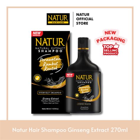 Jual Natur Shampoo Extract Ginseng Ml Shampoo Untuk Rambut Rontok