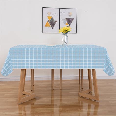 Ray Star Vinyl Tablecloths 52x70 Spring Tablecloth Plastic Picnic