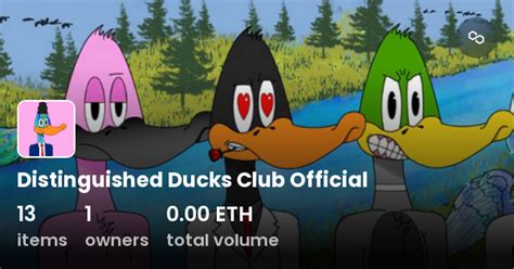 Distinguished Ducks Club Official Collection OpenSea