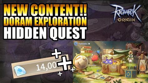 NEW CONTENT DORAM EXPLORATION HIDDEN QUEST RAGNAROK ORIGIN