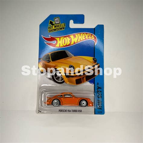 Jual MAINAN HOT WHEELS HOTWHEELS PORSCHE TURBO RSR ORANGE HITAM HOT WHEELS CITY Shopee