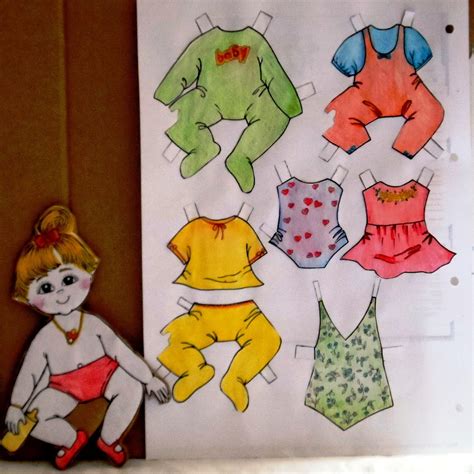 Roupa De Bebe De Papel Para Imprimir - 9