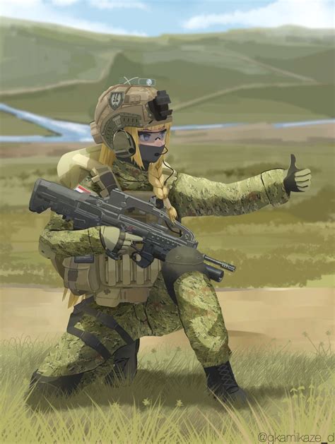 Modern Soldier Concept Art