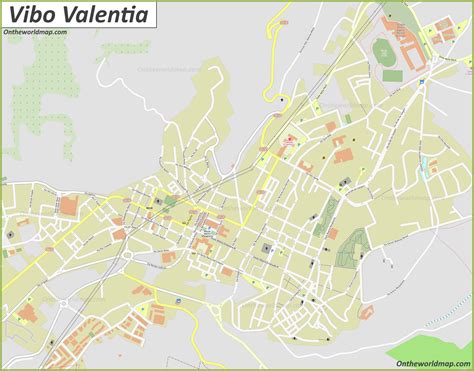 Vibo Valentia Mappa Italia Mappe Di Vibo Valentia