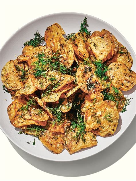 Oven Baked Potato Chips Recipe Epicurious