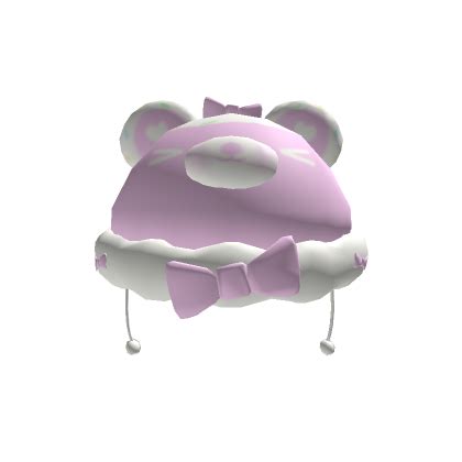 Pink Sugar Cute Kawaii Bear Hat Roblox Item Rolimon S