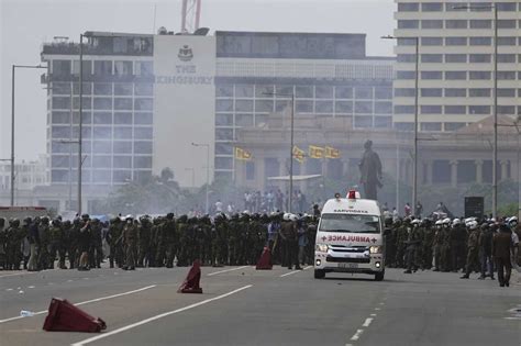 Sri Lankan Prime Minister Resigns After Weeks Of Protests