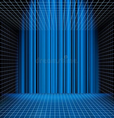 Blue Grid Texture stock illustration. Illustration of background - 27393853