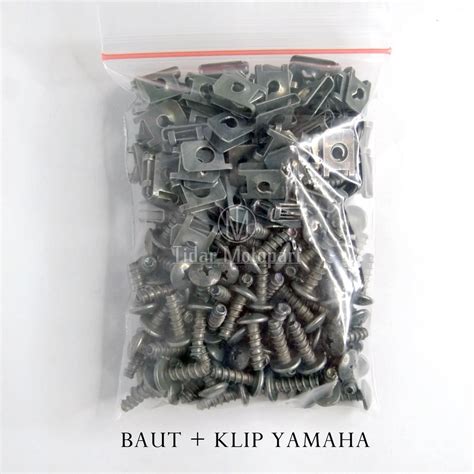 Jual Pcs Baut Klip Yamaha Baut Klip Body Motor Yamaha X Baut