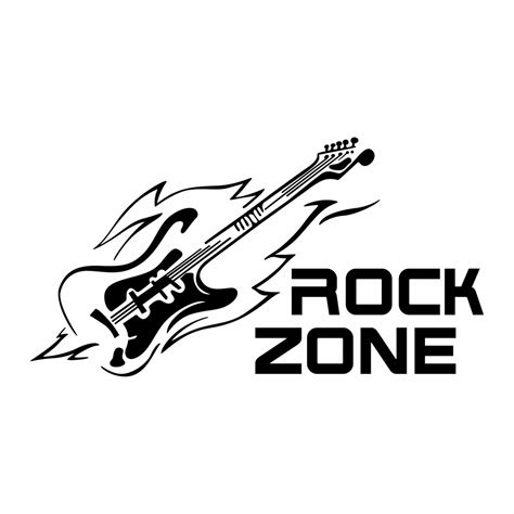 Stickers Rock Zone Autocollant Muraux Et Deco