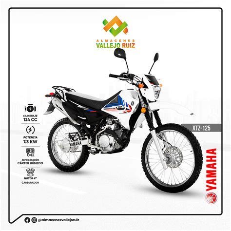 Yamaha Xtz 125 Almacenes Vallejo Ruiz