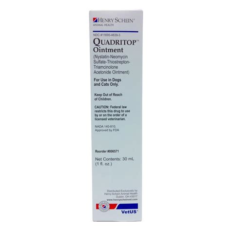 Quadritop Ointment 30 ML | Buy Online For Dogs And Cats