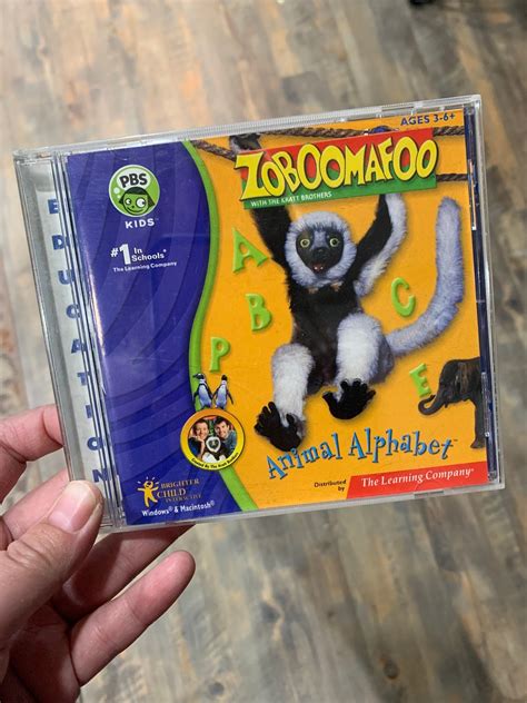 Zoboomafoo Animal Alphabet Windows Game - Etsy