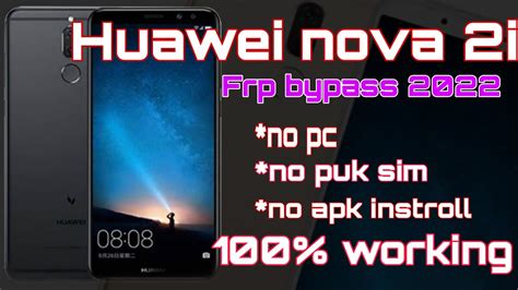 Huawei Nova 2i FRP Bypass Huawei Nova 2i RNE L22 FRP Google