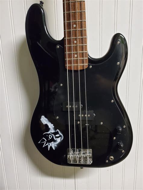My oldest Bass. My bandmate in high-school drew these guys all the time