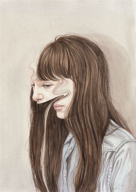 Surreal Portraits By Henrietta Harris Surreal Portrait Distortion