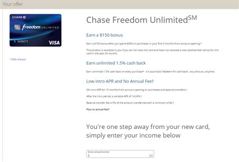 chase-freedom-unlimited-preapproved - The Travel Sisters