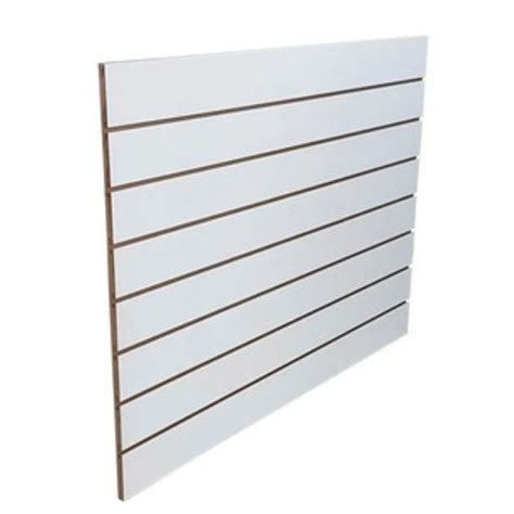 Panel Ranurado Blanco X Mm