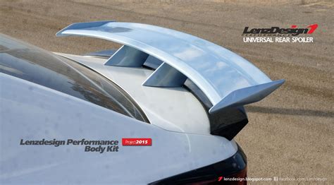 Universal Rear Spoiler Wing Lenzdesign Bodykits