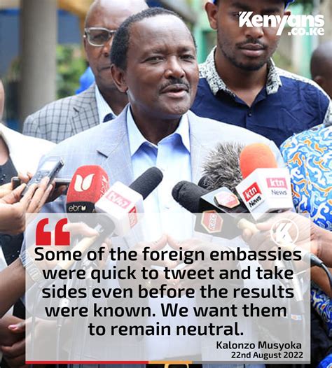 Kenyans Co Ke On Twitter Some Foreign Embassies Took Sides Even