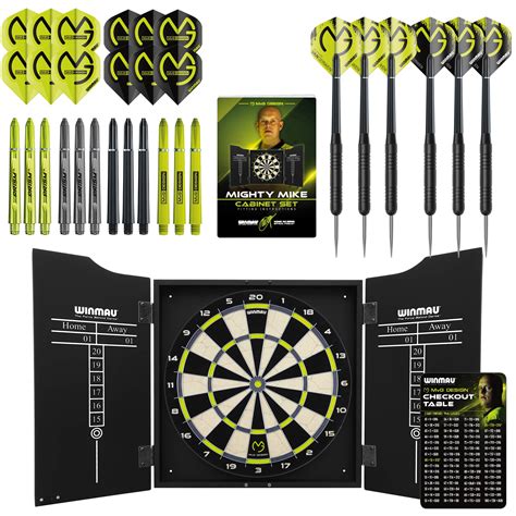 Buy WINMAU Michael Van Gerwen MvG Sets Available With Dartboards