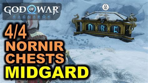 Midgard All Nornir Chests Location Puzzle Solution God Of War