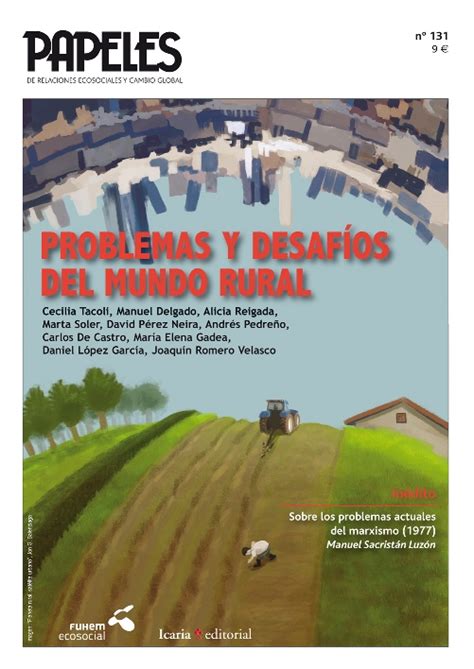 PAPELES aborda los problemas y desafíos del mundo rural FUHEM