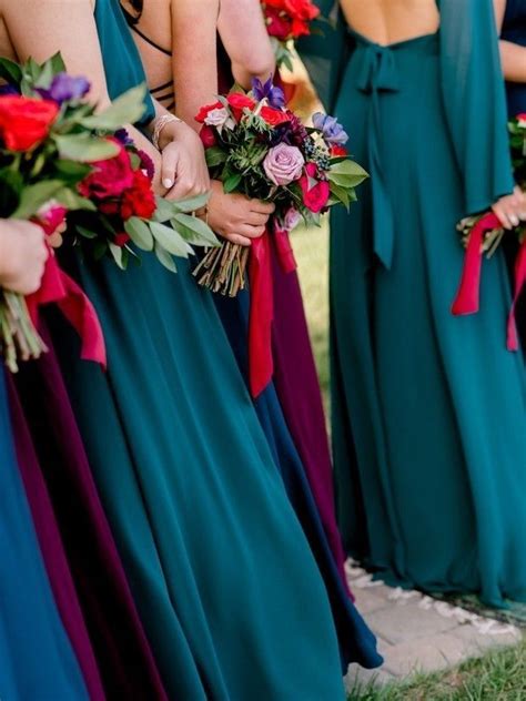 Pin By Elissa Riggleman On Bridesmaids In Wedding Theme Colors