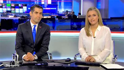 Sky Sports News Presenter Flashes Bra In See Through Top Tv And Radio