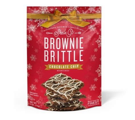 Sheila G’s® Chocolate Chip Brownie Brittle® Cookie, 4 oz - King Soopers