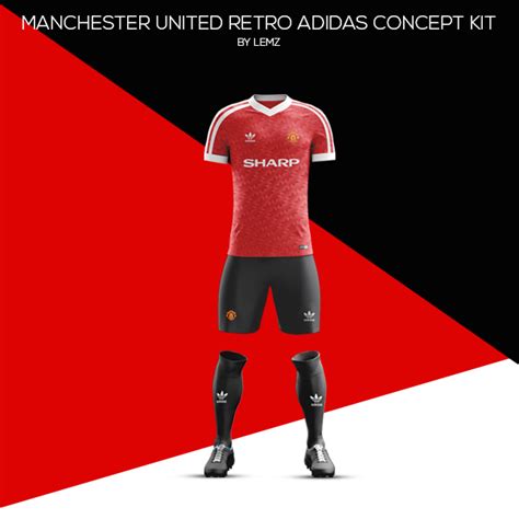 Manchester United Retro Concept Kit By Me Please Leave Some Feedback