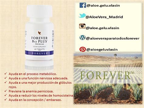 Forever B12 Plus Aloe Vera Para Todos Forever