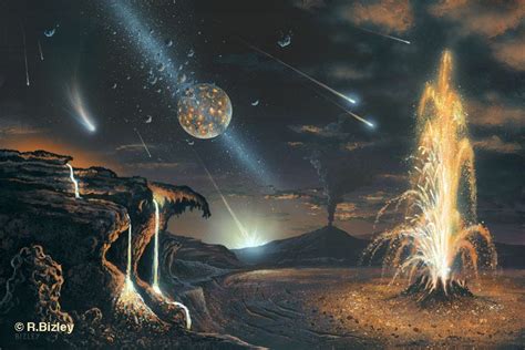 This Is How The Primordial Earth Looked — Right After The Mega