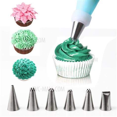 34pcs Pastry Bag Nozzle Converter Set Dessert Confectionery Cake Pastry