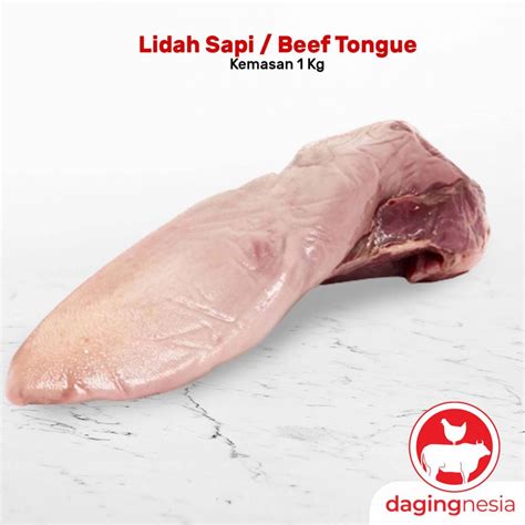 Lidah Sapi Slice 250gr Dagingnesia