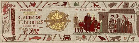 Giant 253-Foot Medieval Game of Thrones Tapestry Features Iconic Scenes ...