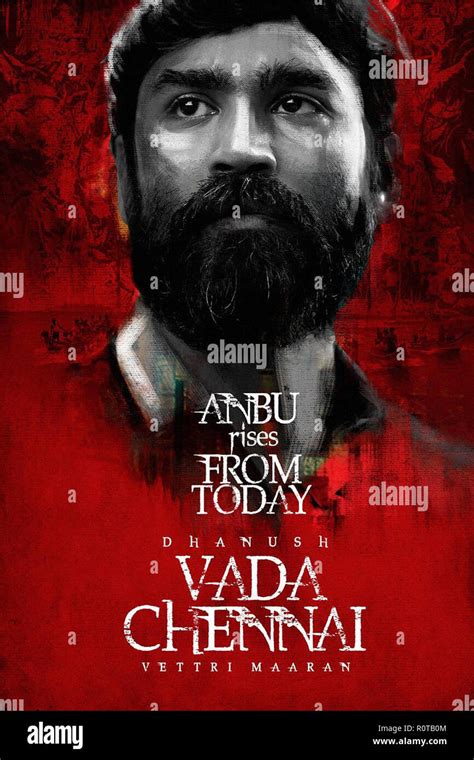 Vada Chennai Indian Poster Dhanush 2018 © Lyca Productions