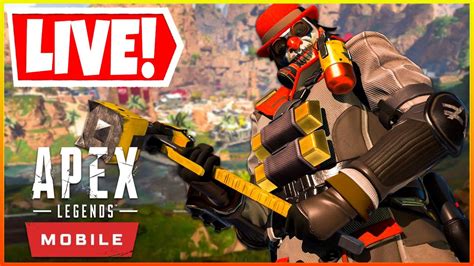 Live Apex Legends Mobile High Win Streak Stream Youtube