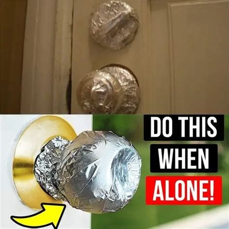 Aluminum Foil Door Handle Hack Does It Really Work