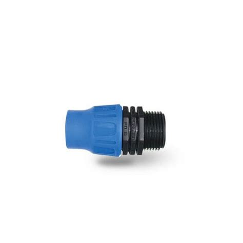 Straight Drip Irrigation Fitting Series Poelsan Plastic San Tic