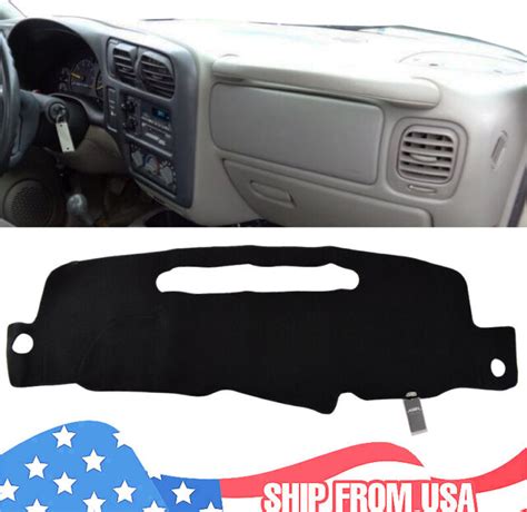 Dash Mat Dashboard Cover For Chevrolet Blazer Mini S10 1998 2004 Dashmat Black Ebay