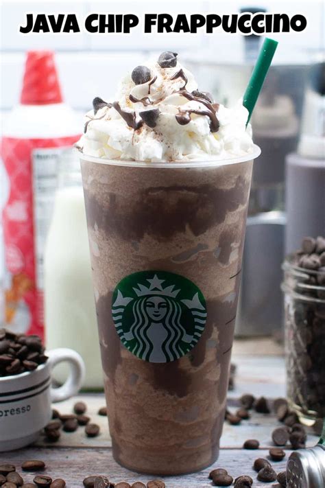 Starbucks Java Chip Frappuccino Recipe - Marathons & Motivation